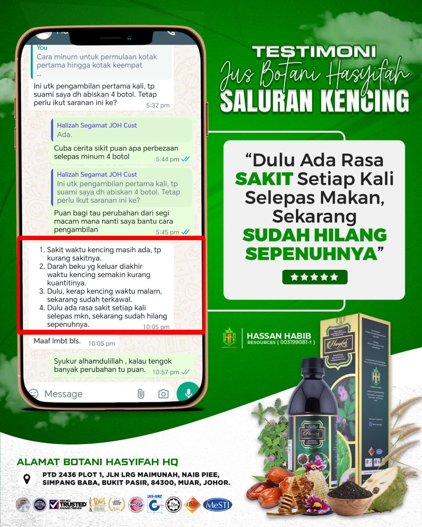 TESTIMONI MASALAH KENCING - BOTANI HASYIFAH (1)